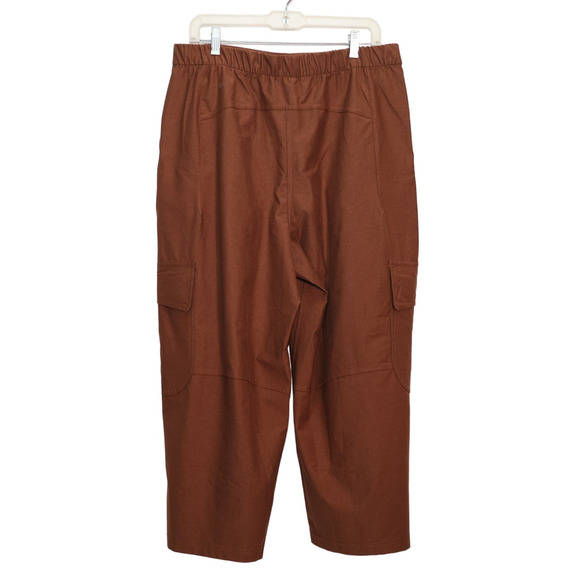 Lululemon Light Utilitech Cargo Pocket High Rise Crop Pants- 32 - Brown - NWT - Picture 4 of 8